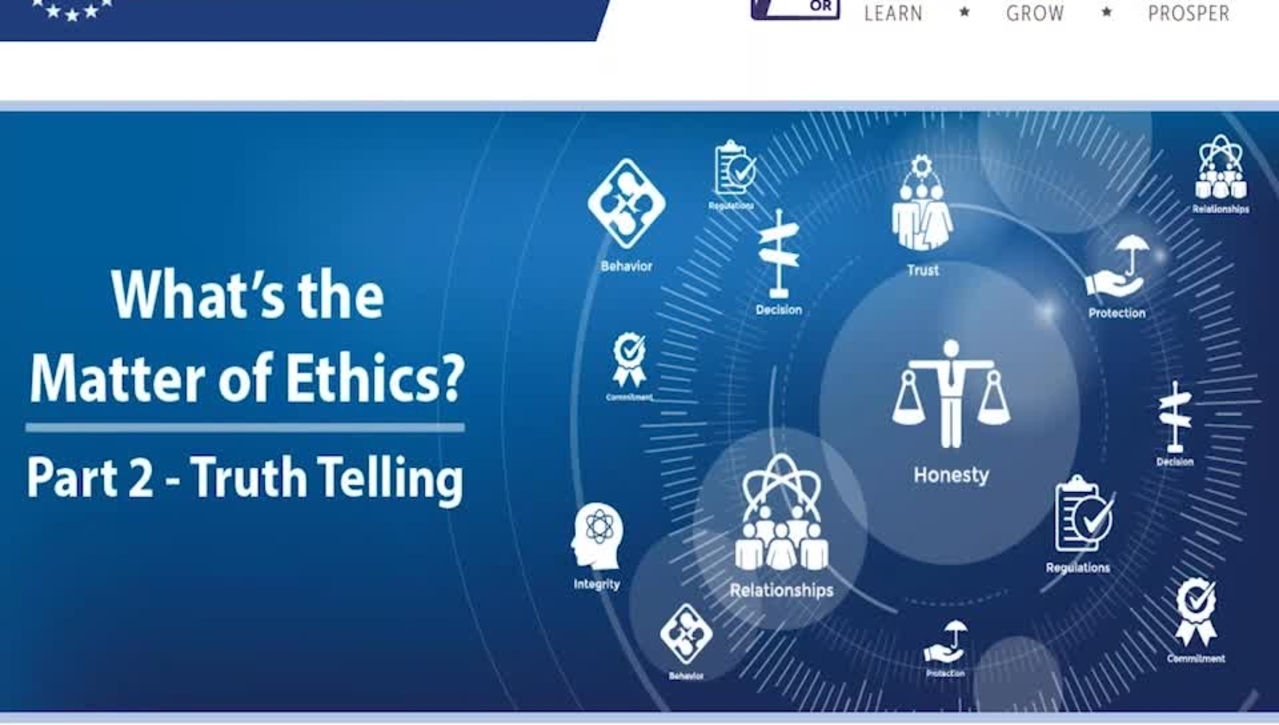 What's the Matter of Ethics - Part 2 - Truth Telling