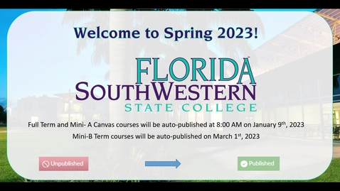 Thumbnail for Faculty: Welcome to Spring 2023