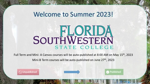 Thumbnail for Faculty: Welcome to Summer 2023