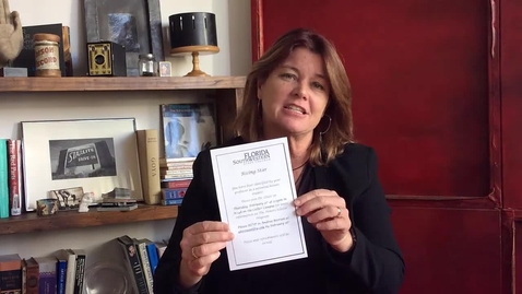 Thumbnail for Honors Program Rising Star Invitations - Dr. Wendy Chase