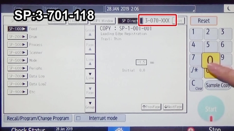 Thumbnail for 11.IM C3000 series Pressure Roller replacement