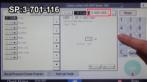 Thumbnail for 10.IM C3000 series Fuser Belt replacement