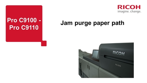 Thumbnail for Jam purge paper path