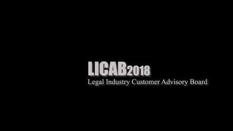 Thumbnail for LICAB - Video Highlights