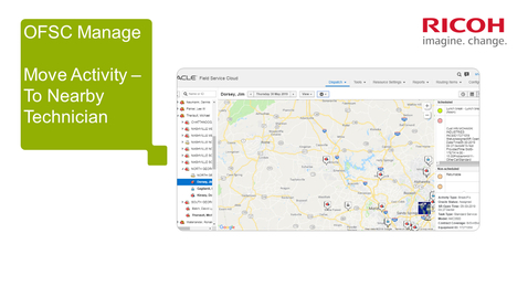 Thumbnail for OFSC Manage Move Activity to a Nearby Tech