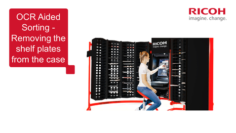 Thumbnail for entry 6-Removing the shelf plates from the case - OCR Aided Sorting