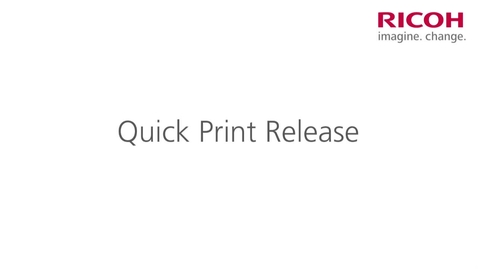 Thumbnail for Smart Apps - Quick Print Release