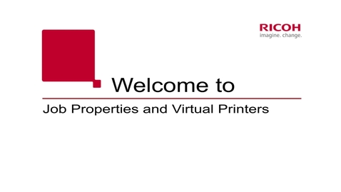 Thumbnail for TotalFlow Prep job properties and TotalFlow Controller R-61(A) Virtual Printer settings