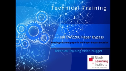 Thumbnail for IM CW2200 Bypass Location Loading_Robert Mcarthur