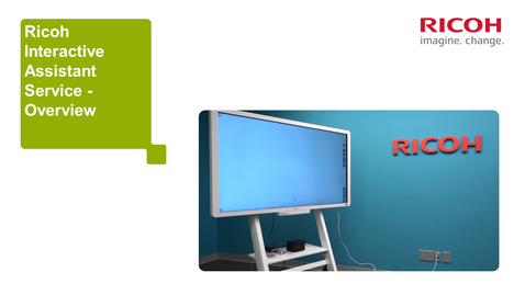 Thumbnail for Ricoh Interactive Assistant Service - Overview