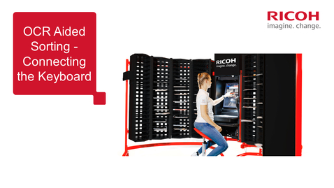 Thumbnail for entry 3-Connecting the Keyboard - OCR Aided Sorting