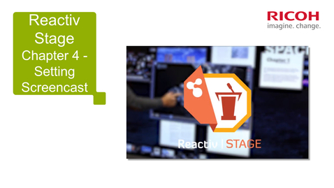 Thumbnail for entry Chapter 4 - Setting  Screencast