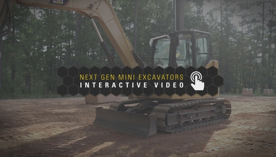 Next Gen Mini Excavators Interactive Video
