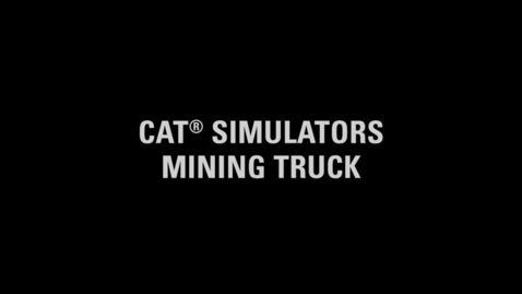 Thumbnail for entry Cat® Simulators Mining Truck Exercise Sample:  Loading