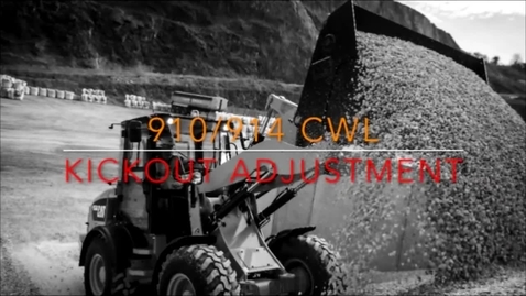 Thumbnail for Cat M Series CWL Features: Kickout Adjustment