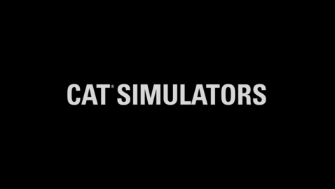 Thumbnail for entry Cat® Simulators Advanced Construction Excavator Simulator System Training Exercise Sample: Clearing Debris Pile