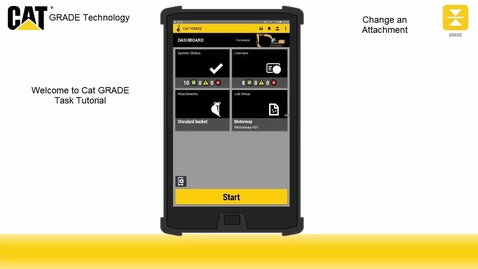 Thumbnail for Cat GRADE Task Tutorial: Change an Attachment 