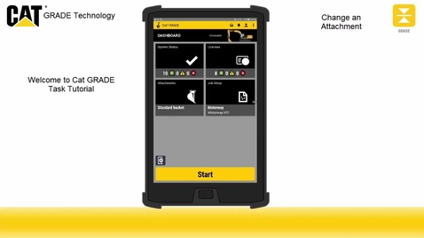 Thumbnail for entry Cat GRADE Task Tutorial: Change an Attachment 