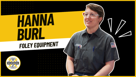 Thumbnail for entry Hanna Burl - Foley Equipment