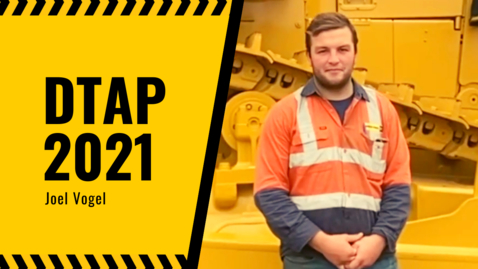 Thumbnail for Joel Vogel - DTAP 2021