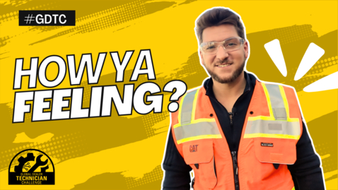 Thumbnail for How are you feeling? #GDTC