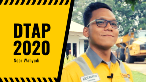 Thumbnail for entry Noor Wahyudi - DTAP 2020