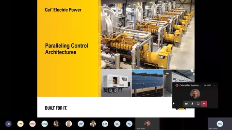 Thumbnail for 05 - Caterpillar Systems Training Day 1 - Caterpillar Switchgear Control Architectures