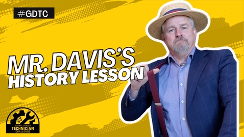 Thumbnail for MR. DAVIS'S HISTORY LESSON #GDTC #MELBOURNE