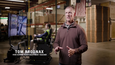 Thumbnail for Cat® Simulators Compact Track Loader Promo with Testimonial