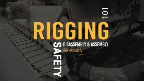 Thumbnail for Rigging 101: Material Handler Cab Riser Assembly - Remove