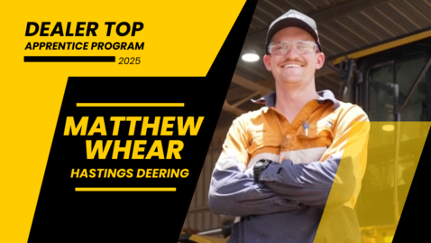 Thumbnail for Meet Matthew Whear