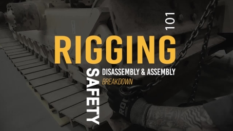 Thumbnail for RIGGING 101: Medium Wheel Loader Engine and Transmission - Remove