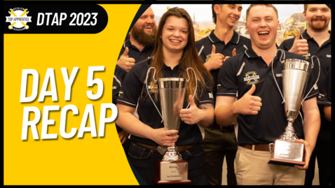 Thumbnail for DAY 5 RECAP THE WINNERS OF DTAP
