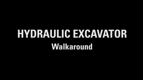 Thumbnail for entry Cat® Simulators Hydraulic Excavator Walkaround Training Exercise