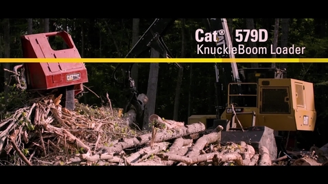 Thumbnail for Cat® 579D Knuckleboom Loader Customer Testimonial Video