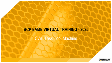 Thumbnail for 2 BCP EAME Summer Virtual Training - Compact Wheel Loader - Task Tool Machine