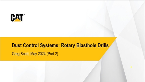 Thumbnail for Dust Control Systems: Rotary Blasthole Drills (Part 2)