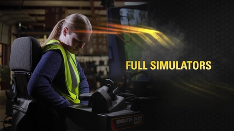 Thumbnail for Cat® Simulators SimLite and Full Simulator Systems Promo