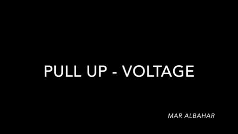 Thumbnail for entry Pull Up Voltage