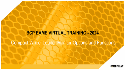 Thumbnail for BCP Virtual Training - 3 - CWL Monitor Options