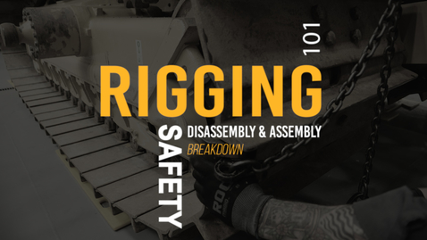 Thumbnail for RIGGING 101: Excavator Stick Cylinder - Install
