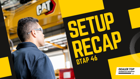Thumbnail for SETUP RECAP DTAP 46