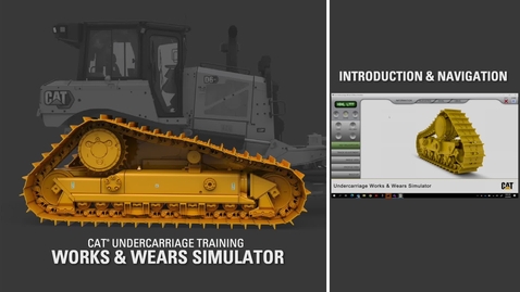 Thumbnail for 11195-13 - Cat Undercarriage Works-Wears Simulator-Intro-Navigation_ES