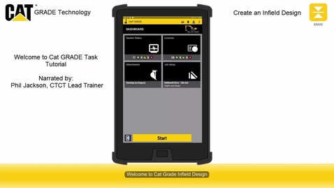 Thumbnail for entry Cat GRADE Task Tutorial: Infield Design