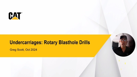 Thumbnail for Undercarriages on Rotary Blasthole Drills