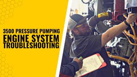 Thumbnail for entry 3500 Pressure Pumping Engine Systems Troubleshooting