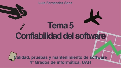 Miniatura para Presentación de tema 5 de asignatura de Calidad, pruebas y mantenimiento del software