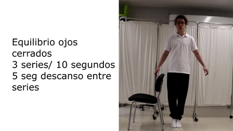 Miniatura para Equilibrio con pies juntos y  ojos cerrados