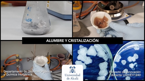 Miniatura para Alumbre y Cristalización