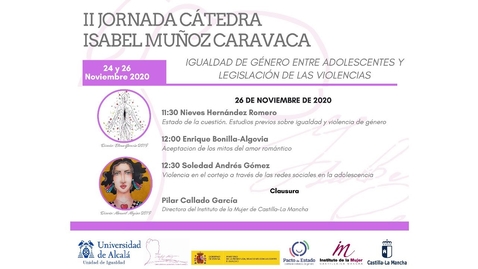 Miniatura para II Jornada de la Cátedra Isabel Muñoz Caravaca · 26/11/2020